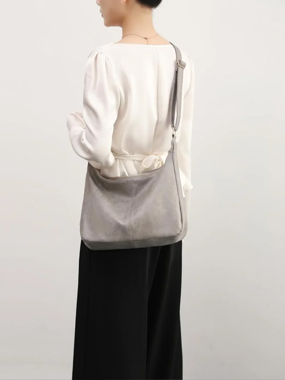 Stylish Foldable Hobo Bag for Women | Versatile Shoulder & Crossbody Purse